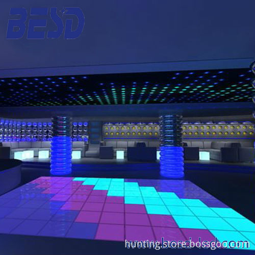 Full color High Strength LED Dance Floor for Entertainment Circle